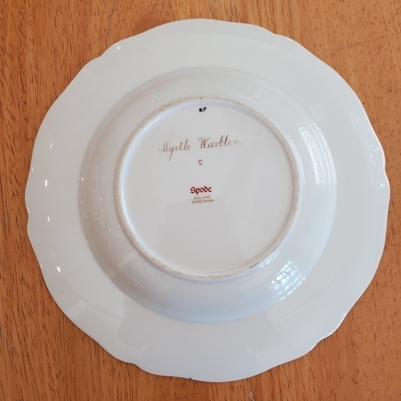 Spode Bone China Myrtle Warbler Plate/Bowl - Picture 2 of 4